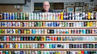 Man who had one of Britain&#39;s largest beer collections has gone from 10,300 to three | SWNS
