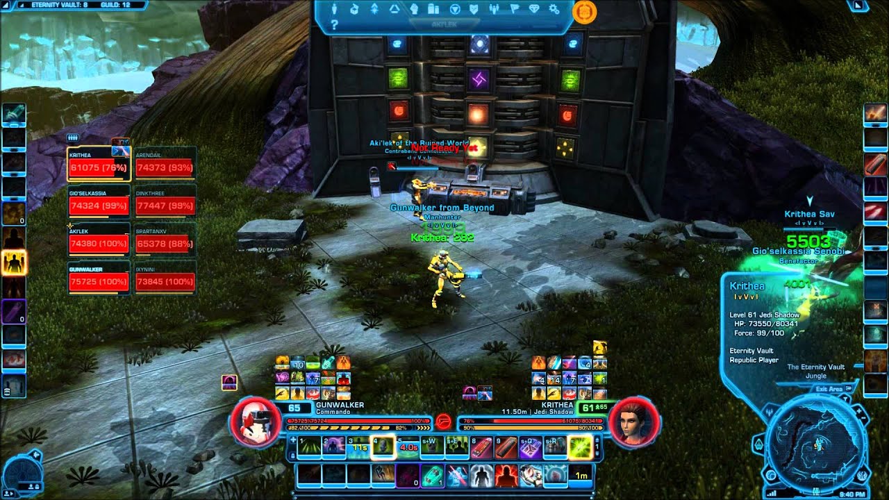 SWTOR KotFE Eternity Vault Puzzle