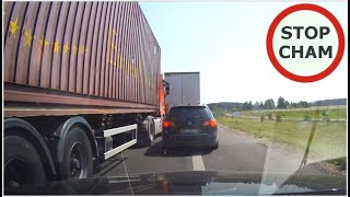 Suwak po polsku i szeryf w ciężarówce spychający z pasa #861 Wasze Filmy