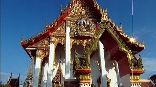 Amazing Wat Chalong temple, Phuket, Thailand