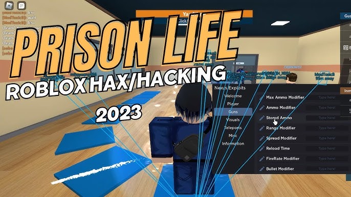 Roblox: Prison Life v2.0 with Creepercompany5 AND A HACKER 