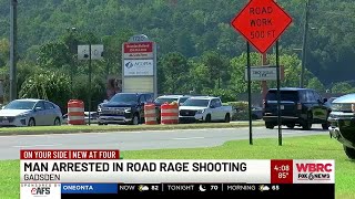 Man arrested in Gadsden road rage shooting