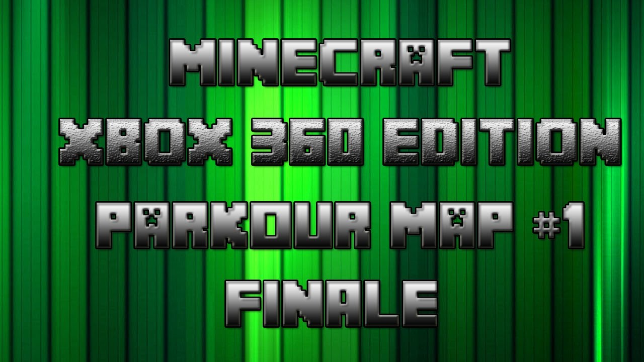 Minecraft Xbox 360 - Карта паркура №1 - Финал.