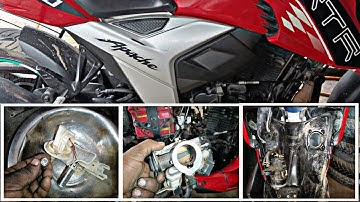 TVS Apache RTR 160 fi 4v Missing Problem How To Bs6 Bike Missing Starting Problem Solve