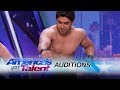 Azeri Brothers: Scary Dudes Freak Out the Audience with Torture Stunts - America's Got Talent 2017