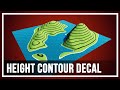 Height contour decal  release showcase