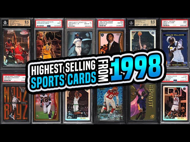 TOP 15 Sports Cards from 1998 Rookie Cards & Inserts basketball