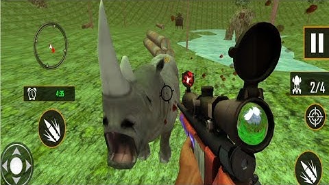 wild dino hunting zoo game android gameplay part - 2