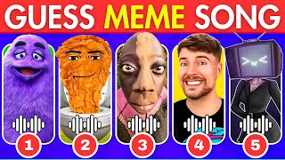 GUESS MEME & WHO'S SINGING🎤🎵🔥Lay Lay,King Ferran,Salish Matter,MrBeast,Elsa,Gegagedigedagedago,Tenge by Quiz Blitz Show 1,979 views 13 days ago 14 minutes, 8 seconds