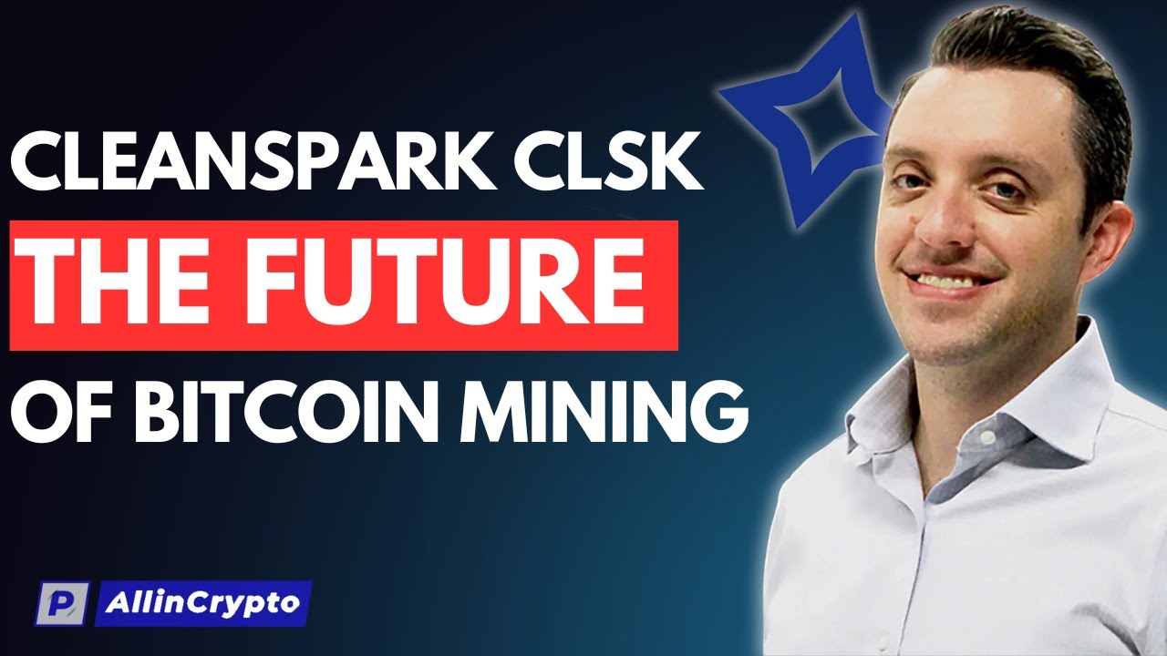 Cleanspark CLSK The Future Of Bitcoin Minning! Exclusive Interview With CEO  Zach Bradford!