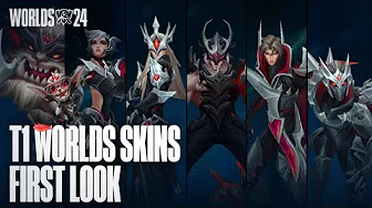 T1 Team Skins | World Championship 2024 - League of Legends