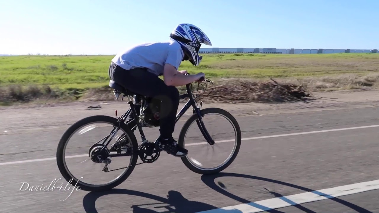 homemade motorized bicycle