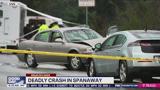 Suspect on the run after deadly crash turns into homicide investigation in Spanaway