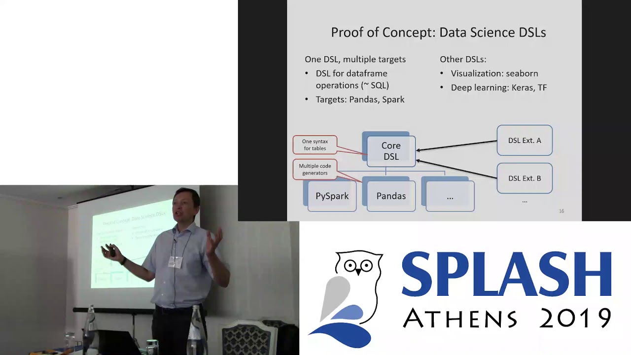 Agile Construction of Data Science DSLs - YouTube
