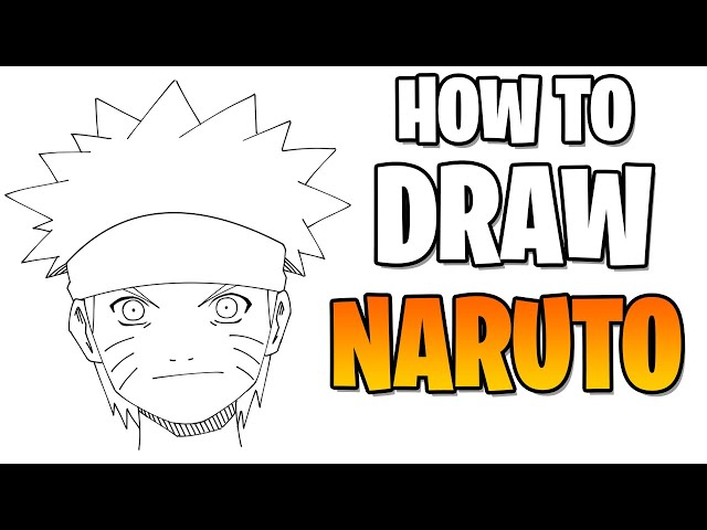 How To Draw Naruto Easy, Step by Step, Drawing Guide, by Dawn