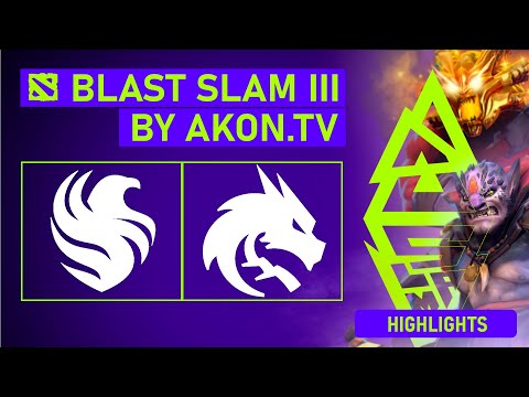 Неожиданный поворот матча | Team Spirit VS Team Falcons | BLAST Slam #3 #highlights #akontv