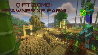 [Minecraft Hardcore] AŞIRI VERİMLİ ZOMBİ SPAWNER XP FARMI #10