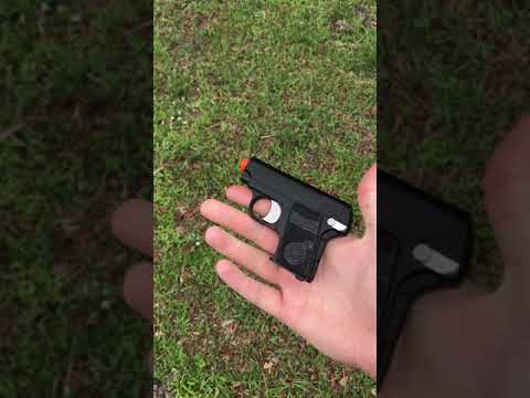 Smallest Green Gas Airsoft Pistol #shorts