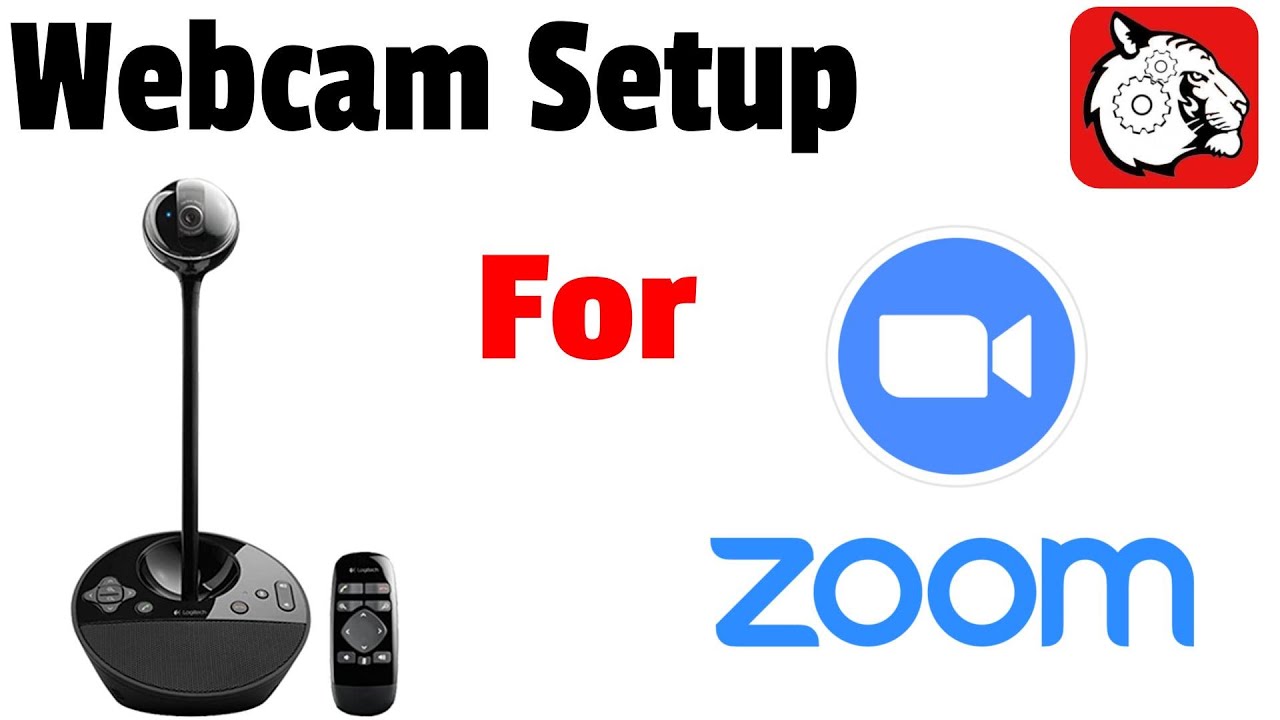 Zoom Setup with Logitech BCC950 Conference Cam - Tiger Tech Tips 043 -  YouTube