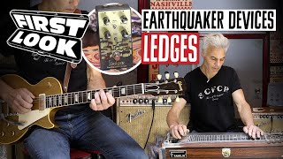 EarthQuaker Devices Ledges Reverb Demo with a 1952 Gibson Les Paul & Pedal Steel | First Look