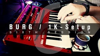 burg1k synth kit setup - session six (volca bass, monologue)