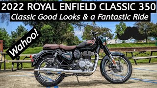 2022 Royal Enfield Classic 350 Beautiful Paint & Detail Wonderful Ride