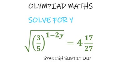 SIMPLIFY AND SOLVE THIS EXPONENTIAL EQUATION | OLYMPIAD MATHS @freemathsvideos