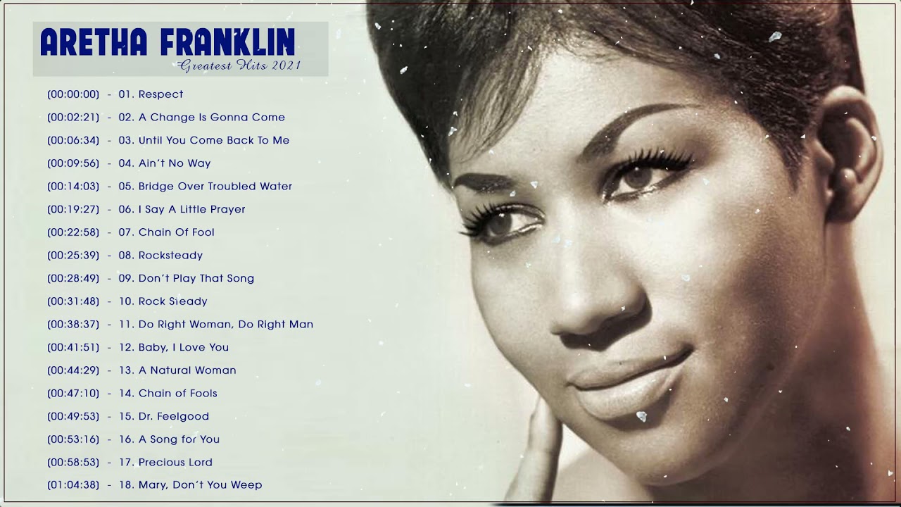 Aretha Franklin   Greatest Hits Full Album  Aretha Franklin Best Songs Playlist  Queens of Soul