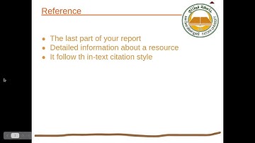 In-text citation and References || Part2