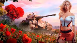 3 ОТМЕТКИ НА M48A5 PATTON НА ЖЕСТКОЙ СБОРКЕ | МИР ТАНКОВ🌸 #Shorts