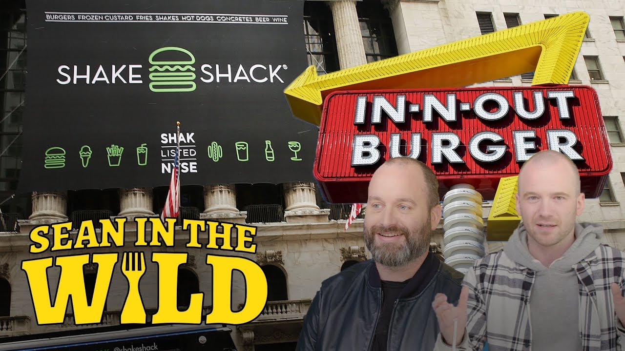 In-N-Out Vs. Shake Shack Taste Test with Tom Segura | Sean in the Wild | First We Feast