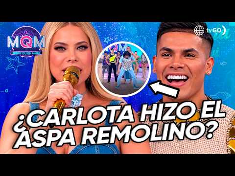 La Carlota tried to dance to the rhythm of Explosión de Iquitos | Mande Quien Mande