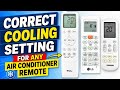 How to Set ANY Air Conditioner Remote Control for Cooling