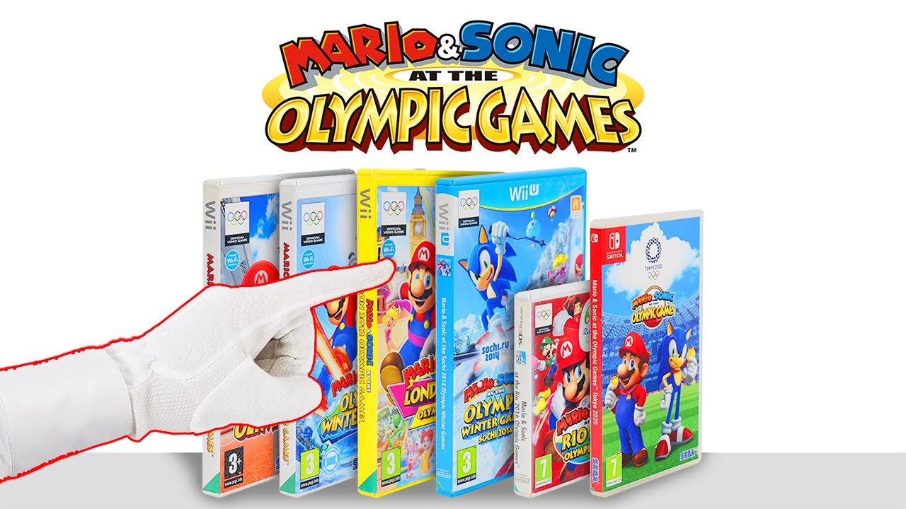 Evolution of Mario & Sonic at the Olympic Games (2007-2024)