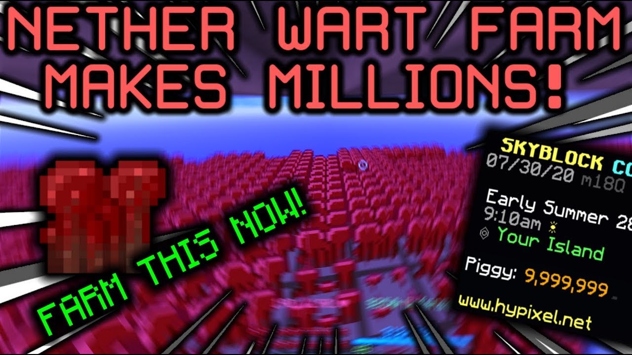 Netherwart Bot Hypixle Skyblock Link in description