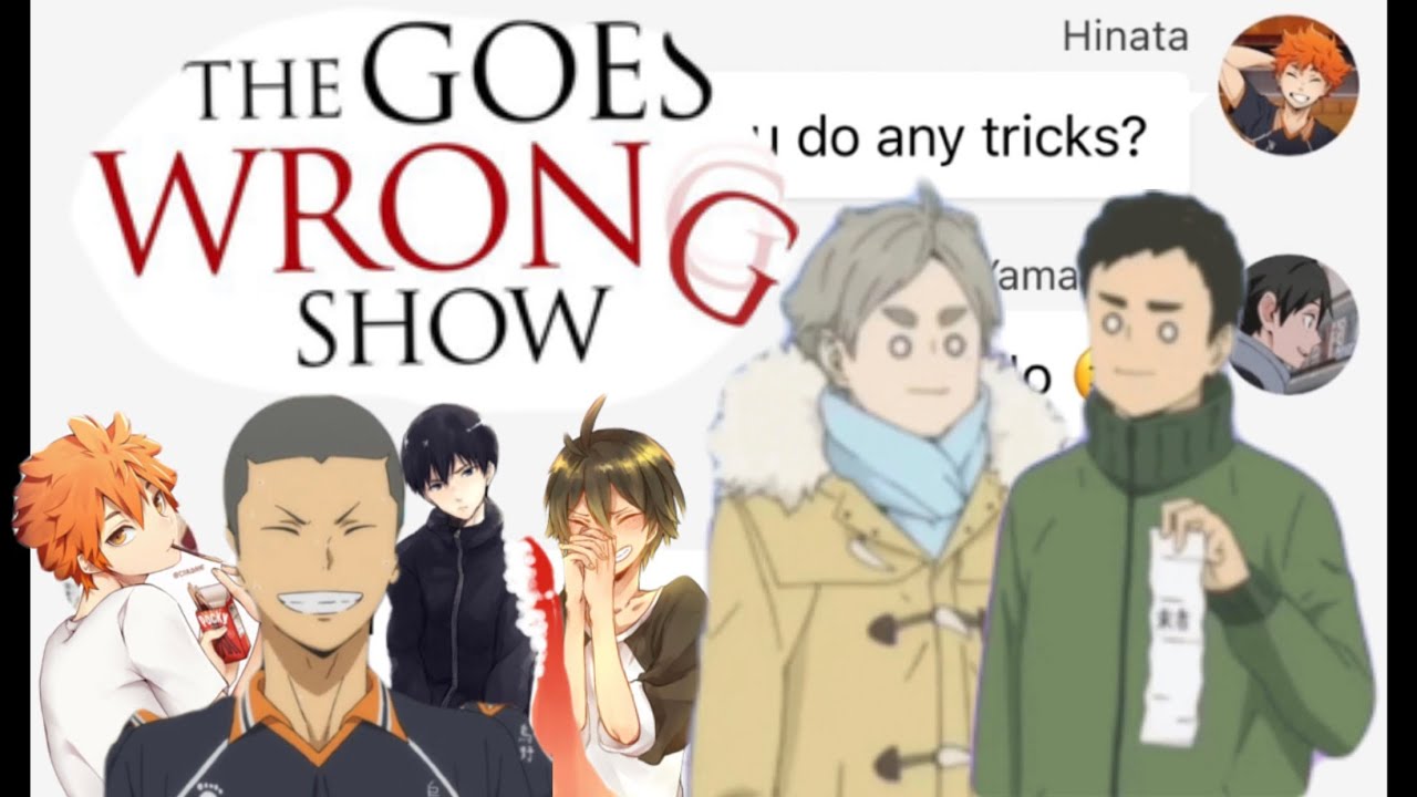 Karasuno’s Halloween Play (1/3) | The Goes Worng Show | Haikyuu Text Skit | Lyric Prank