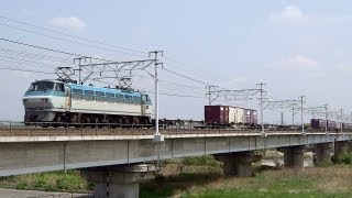 JR貨物 EF66-114 貨物列車 (1097レ EF66 100番台) 東海道線 岡崎－西岡崎