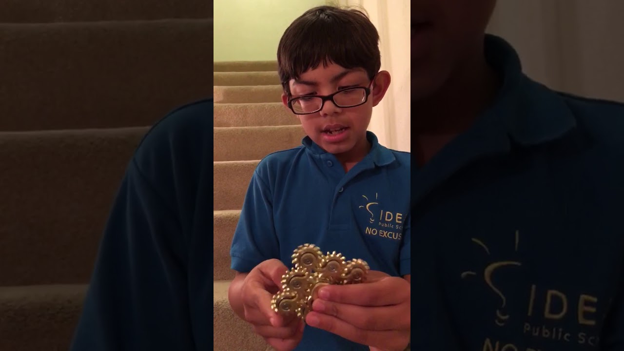 9 gear fidget spinner!!!!