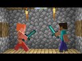 Alex vs Steve in Minecraft (Part 2) By Scooby Craft