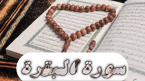 سورة البقرة (يقول صلى الله عليه وسلم: (اقرءوا سورة البقرة فإن أخذها بركة)