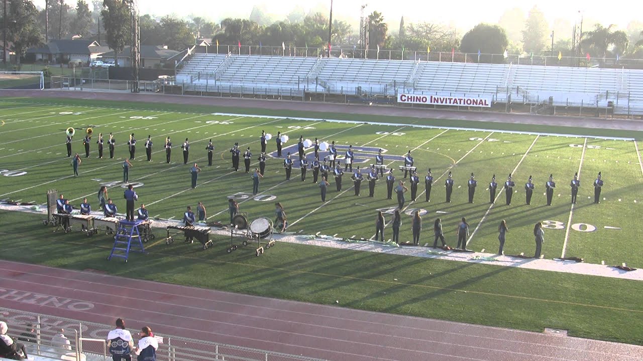 El Rancho High School Marching Dons Band @ Chino Invitational Field ...