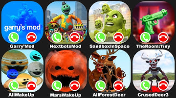 NEXTBOTS IN PLAYGROUND MOD,ALL SOLAR SYSTEM THE MOON WAKE UP,DEER MONSTER 99 Nights In The Forest