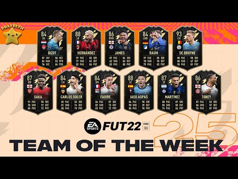 FIFA 22 TOTW 25  #FIFA22 ⚽