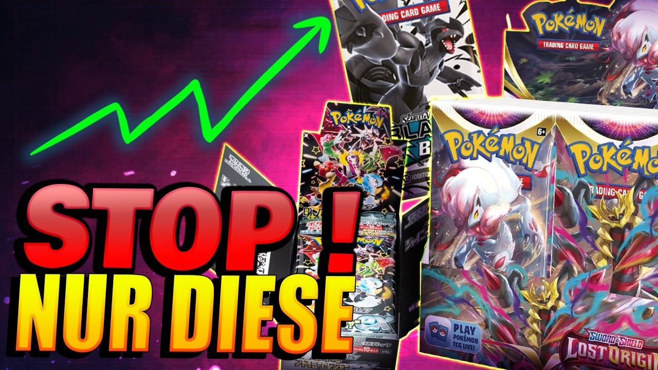 STOP ! Nur diese Pokemon Produkte würde ich 2025 noch kaufen ! - Pokemon Investment