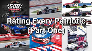 Rating Every 2025 Patriotic Scheme Part One Trucks Xfinity