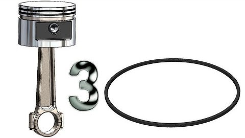 3- Project 14| Piston 2| :Piston ring - SolidWorks Tutorial -