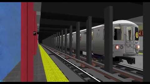 OpenBVE  R46 R Train To 71st-Continental Av-Forest Hills At Cortlandt Street