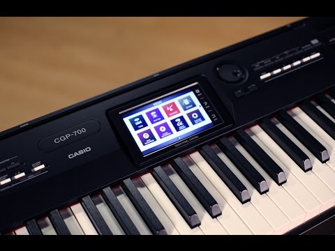 Kraft Music - Casio CGP-700 Digital Piano Demo with Mike Martin