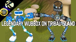 Legendary wubbox on tribal island (ft: @TroxMsm) (what if) (animated) (concept)