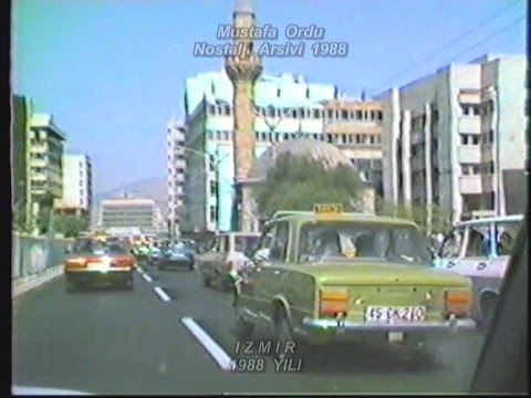 1988 Yılı İzmir Nostalji Urla Güzelbahçe Maltepe Konak Alsançak Nostaljik Eski Videolar Görüntüler